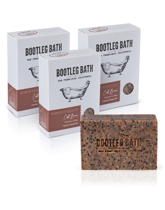 Cold Brew Scrub Bar 3 Pack