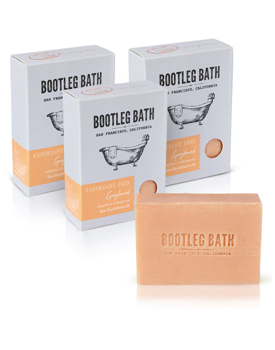Grapefruit & Bergamot Soap Bar 3 Pack