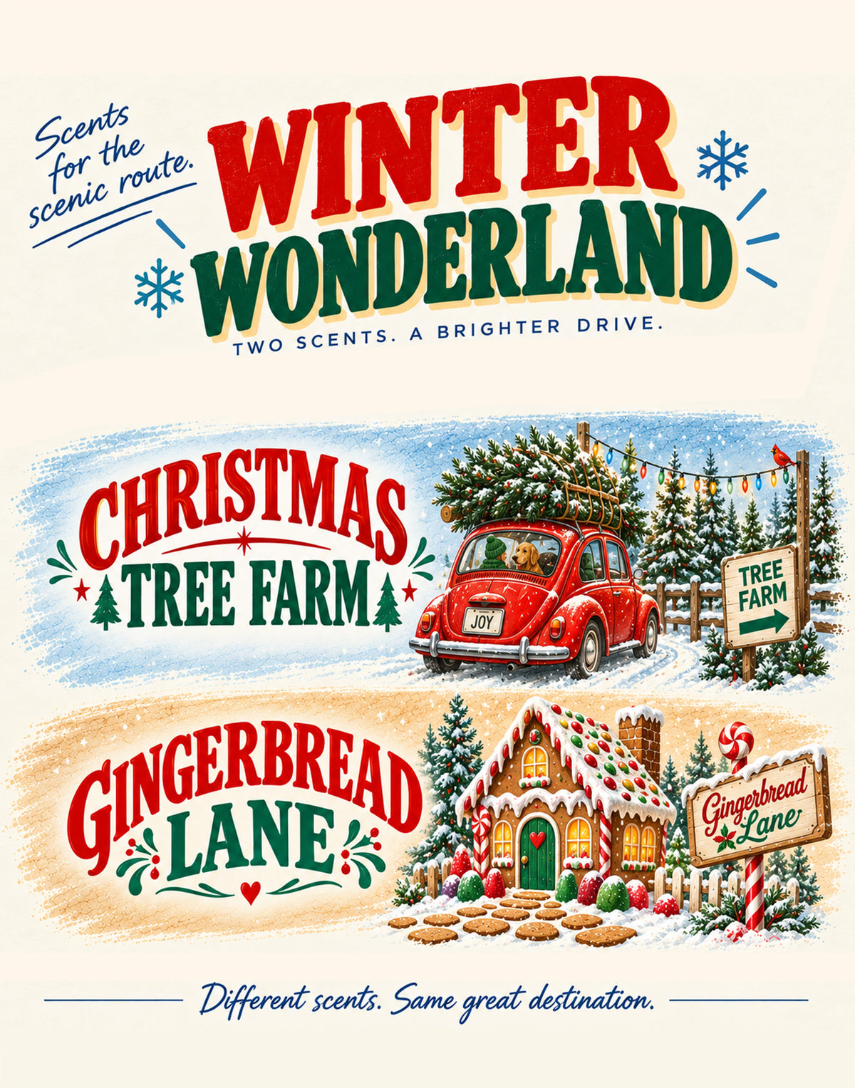 Winter Wonderland Car Air Freshener