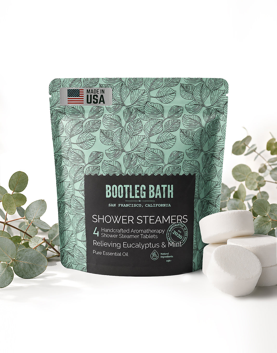 Eucalyptus Shower Steamers - 4 Pack