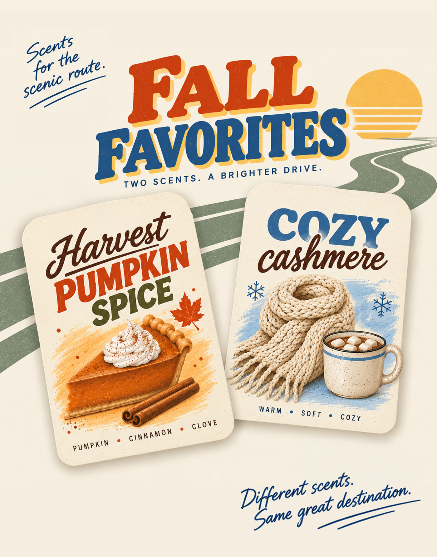 Fall Favorites Car Air Freshener