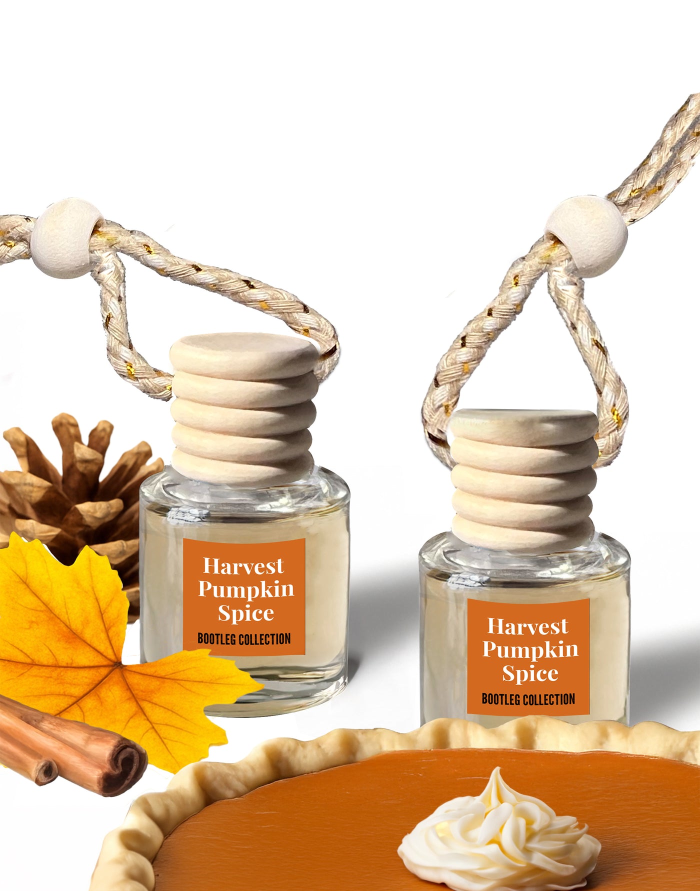 Harvest Pumpkin Spice Car Air Freshener
