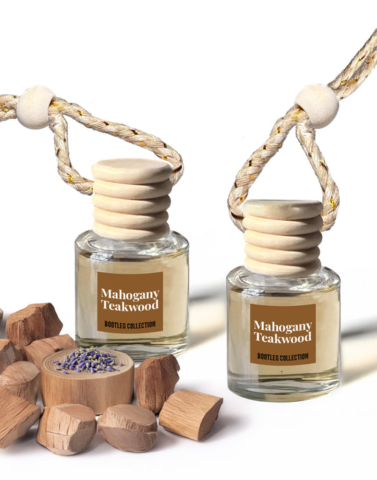 Mahogany Teakwood Car Air Freshener