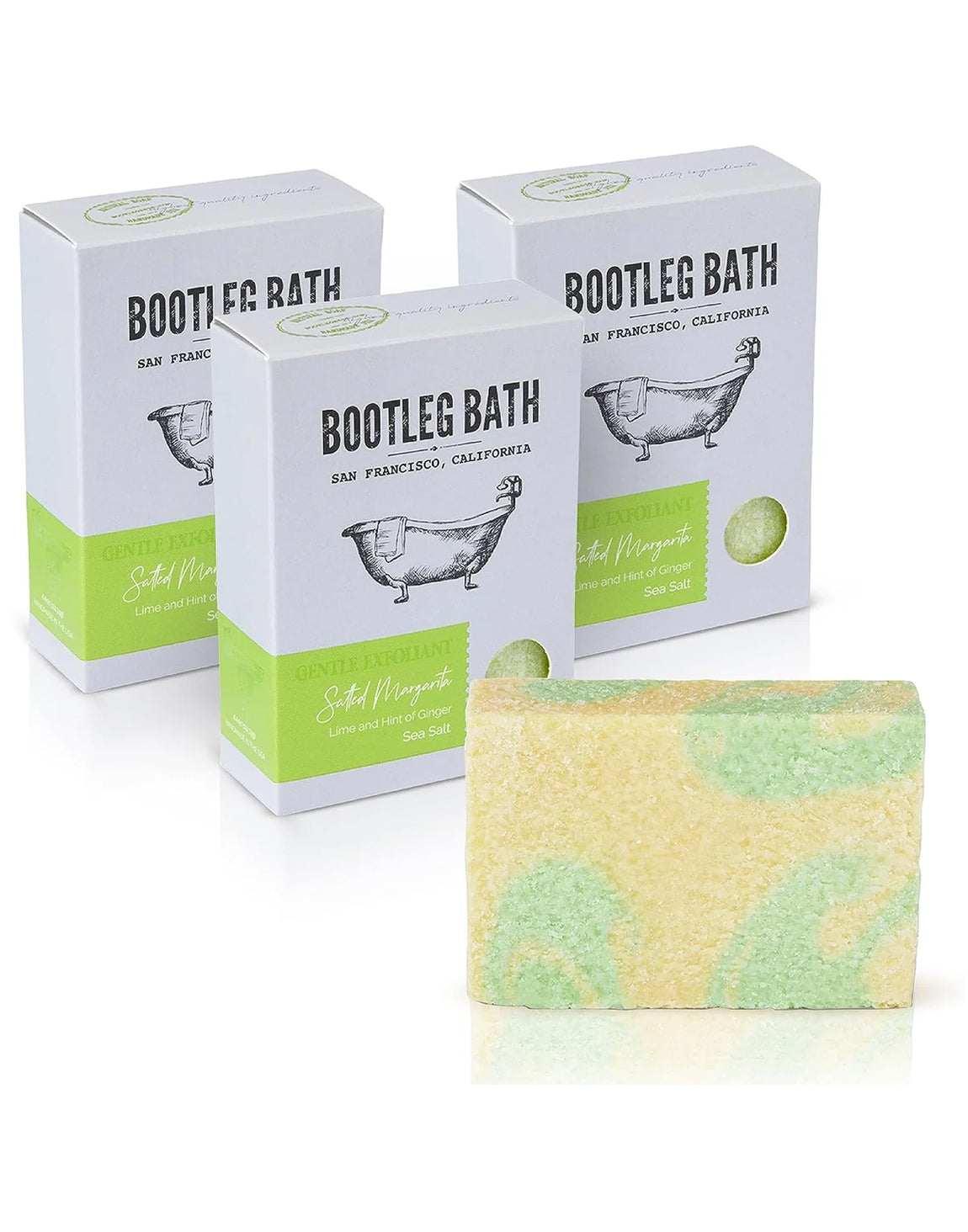 Salted Margarita Bath Bar 3 Pack