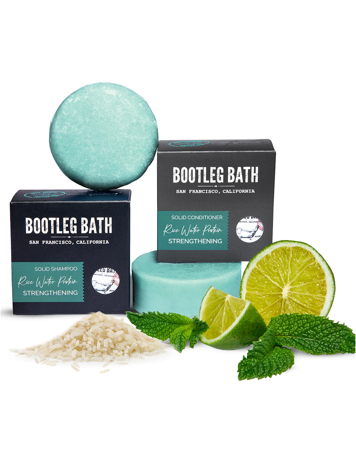Strengthening Hair Care Bar Set