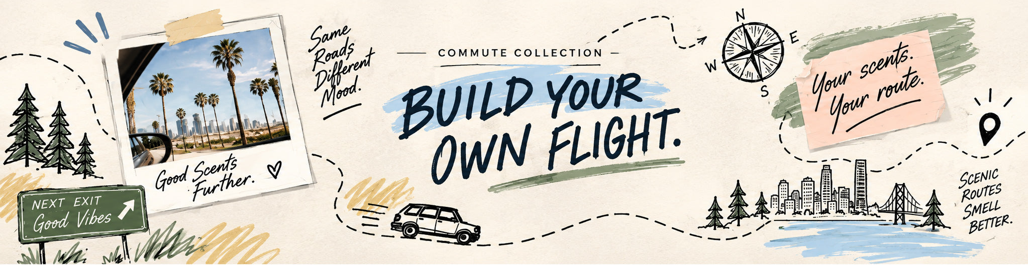 Commute Collection — Build Your Own Flight